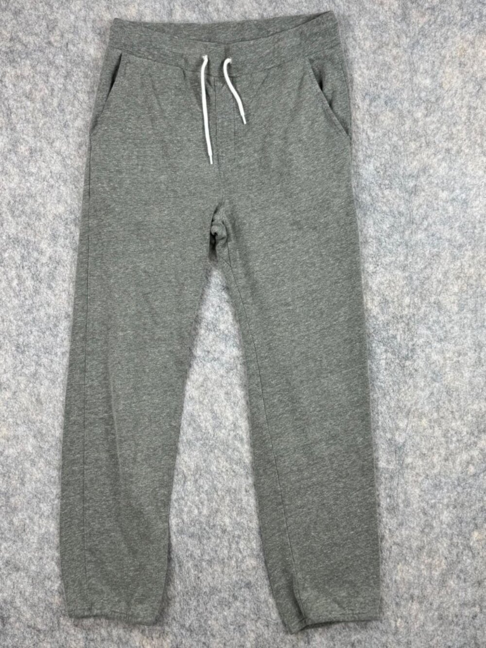 Monrow Classic Mens Joggers Sweatpants Gray Sz M